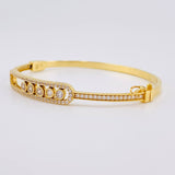 Pulso Msk 10.8g / 7 in / 3mm Oro Amarillo 18K