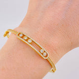 Pulso Msk 10.8g / 7 in / 3mm Oro Amarillo 18K