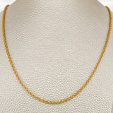 Cadena Lazo 3.85gr / 24 in / 2.1mm Oro Amarillo +3 18K %