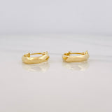 Hoop Earrings Susi 1.05 g / 1/2 in 18K Yellow Gold