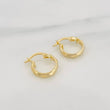 Hoop Earrings Susi 1.05 g / 1/2 in 18K Yellow Gold