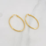 Candongas Taliana 1.8 g / 1 1/4 in Oro Amarillo 18K