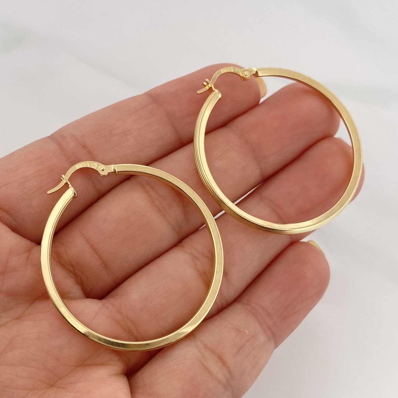 Candongas Andy 1.75 g / 1 in Oro Amarillo 18K