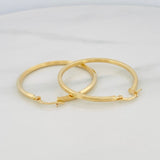 Candongas Andy 2.75 g / 1 1/2 in Oro Amarillo 18K