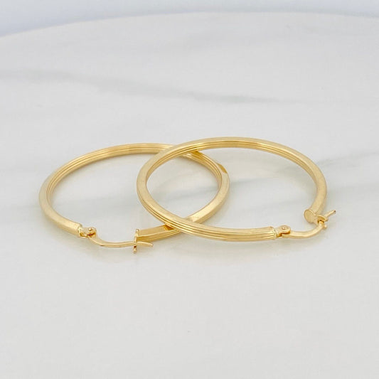 Candongas Andy 1.75 g / 1 in Oro Amarillo 18K