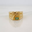 Anillo Palmera 4.75 g / T9 1/2 Oro Amarillo 18K