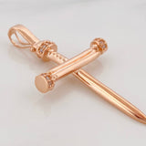 Pendant Cross 3.7 g / 1 3/4 in 18K Rose Gold