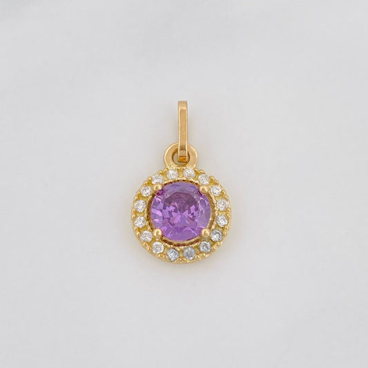 Dije Halo 1.8 g / 3/4 in Oro Amarillo 18K
