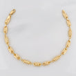 Bracelet Rustic Crown 3.4 g / 7 in / 4 mm Yellow Gold 18K
