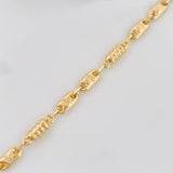 Bracelet Rustic Crown 3.3 g / 7 in / 4 mm Yellow Gold 18K