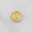 Charm Crown 0.55g / 1/2 in Yellow Gold 18K