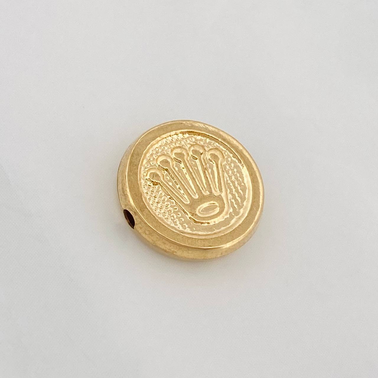 Charm Crown 0.55g / 1/2 in Yellow Gold 18K