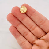 Charm Crown 0.55g / 1/2 in Yellow Gold 18K