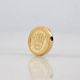 Charm Crown 0.55g / 1/2 in Yellow Gold 18K