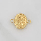 Miraculous Virgin Charm 0.55g / 3/4 in Yellow Gold 18K