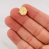 Miraculous Virgin Charm 0.55g / 3/4 in Yellow Gold 18K