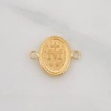 Charm Miraculous Virgin 0.55g / 1/2 in 18K Yellow Gold