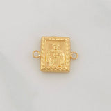 Charm Sacred Heart of Jesus 0.7g / 3/4 in Yellow Gold 18K