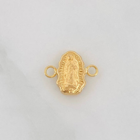 Herraje Virgen de Guadalupe 0.3g / 1/2 in Oro Amarillo 18K