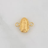 Virgin of Guadalupe Charm 0.35g / 1/2 in Yellow Gold 18K