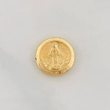 Charm Miraculous Virgin 0.6g / 1/2 in Yellow Gold 18K