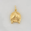 Pendant Horse Shoe 0.6g / 3/4 in Yellow Gold 18K