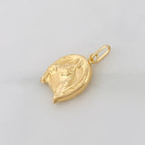 Pendant Horse Shoe 0.6g / 3/4 in Yellow Gold 18K