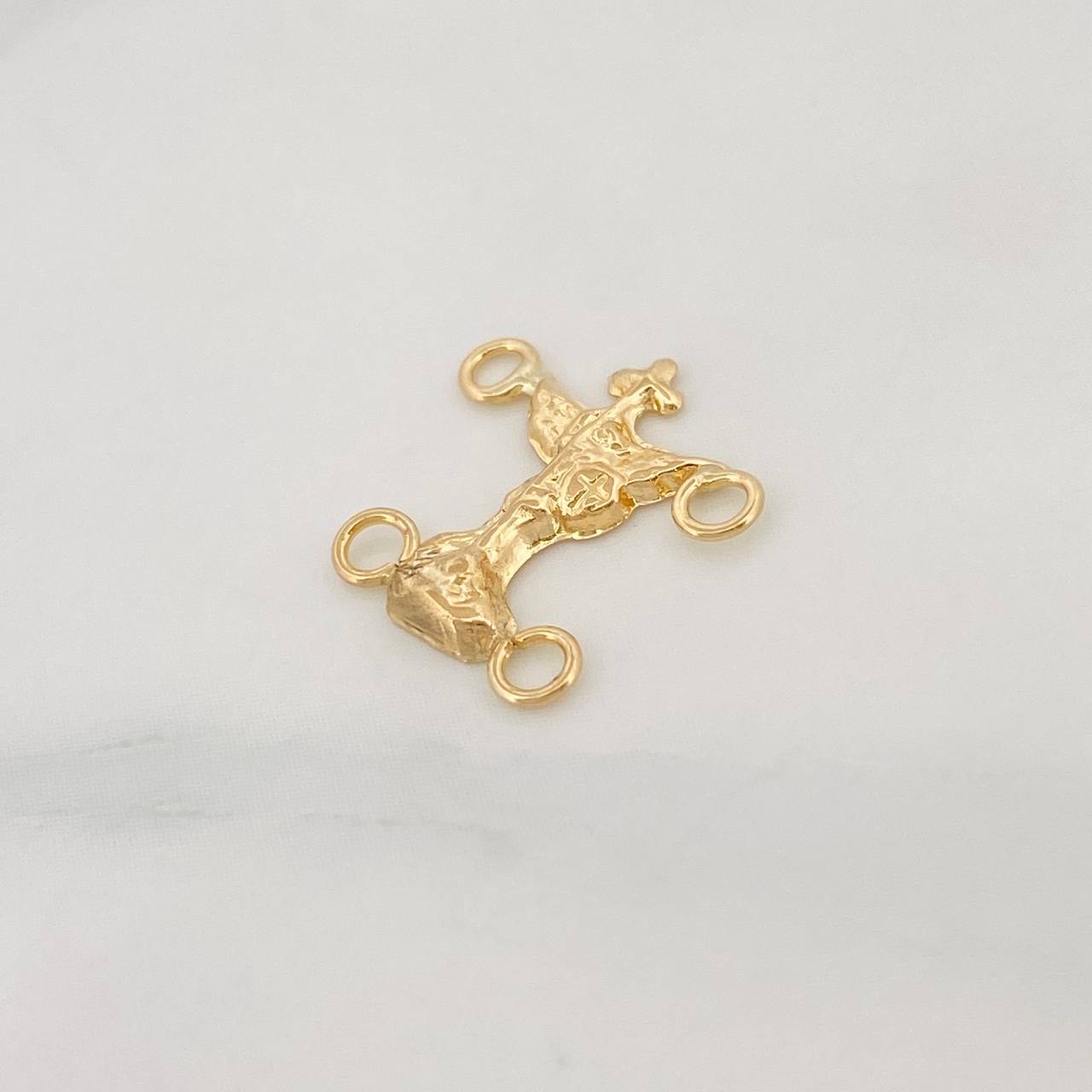 Charm Saint Michael Archangel 0.45g / 1/2 in Yellow Gold 18K