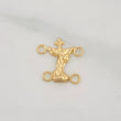 Saint Michael Archangel Charm 0.35g / 1/2 in Yellow Gold 18K