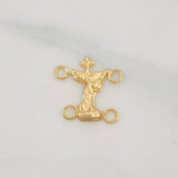 Charm Saint Michael Archangel 0.45g / 1/2 in Yellow Gold 18K