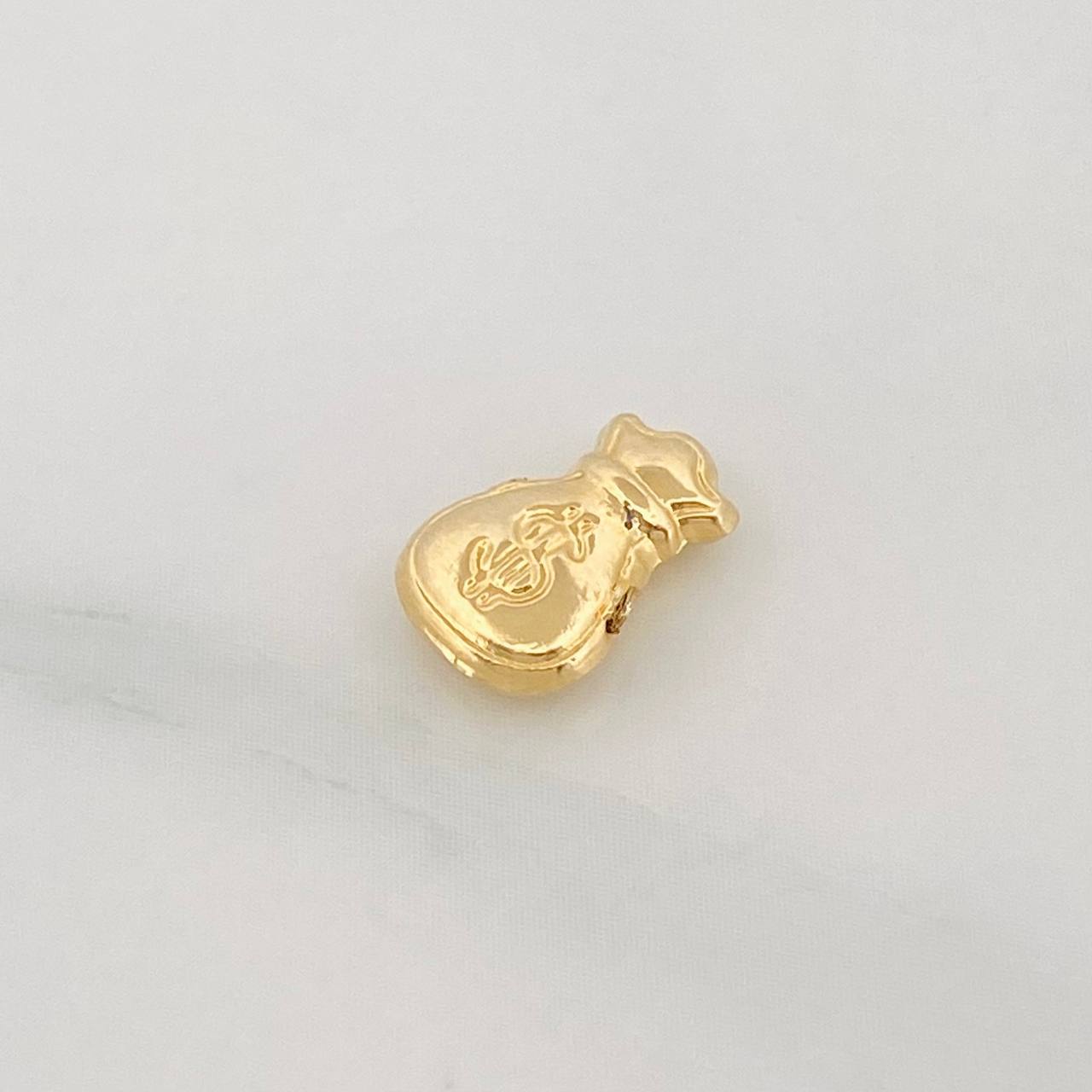 Charm Money Bag 0.25g / 1/2 in Yellow Gold 18K