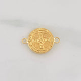 Charm Saint Benedict 0.7g / 3/4 in Yellow Gold 18K