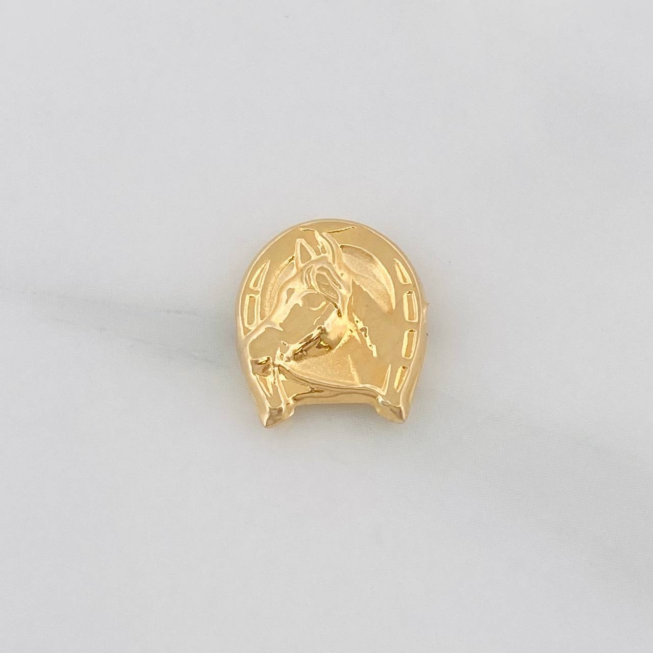 Charm Horse Shoe 0.55g / 1/2 in Yellow Gold 18K