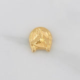 Charm Horse Shoe 0.55g / 1/2 in Yellow Gold 18K