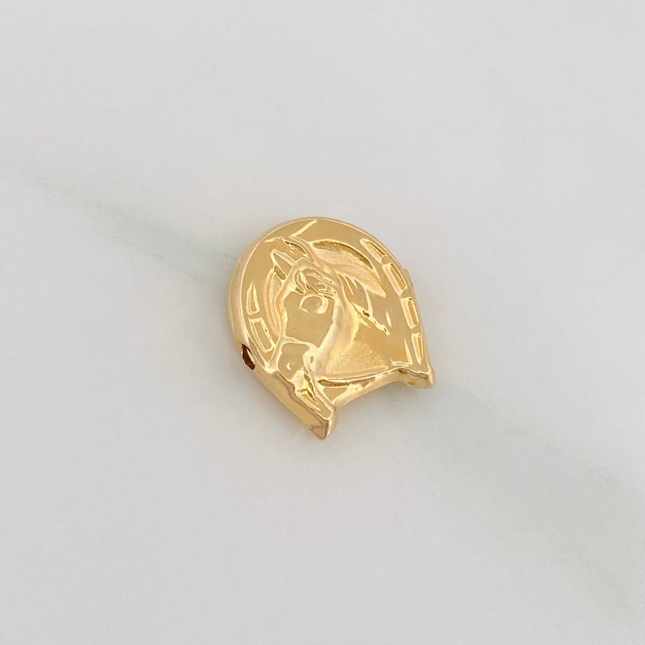 Charm Horse Shoe 0.55g / 1/2 in Yellow Gold 18K
