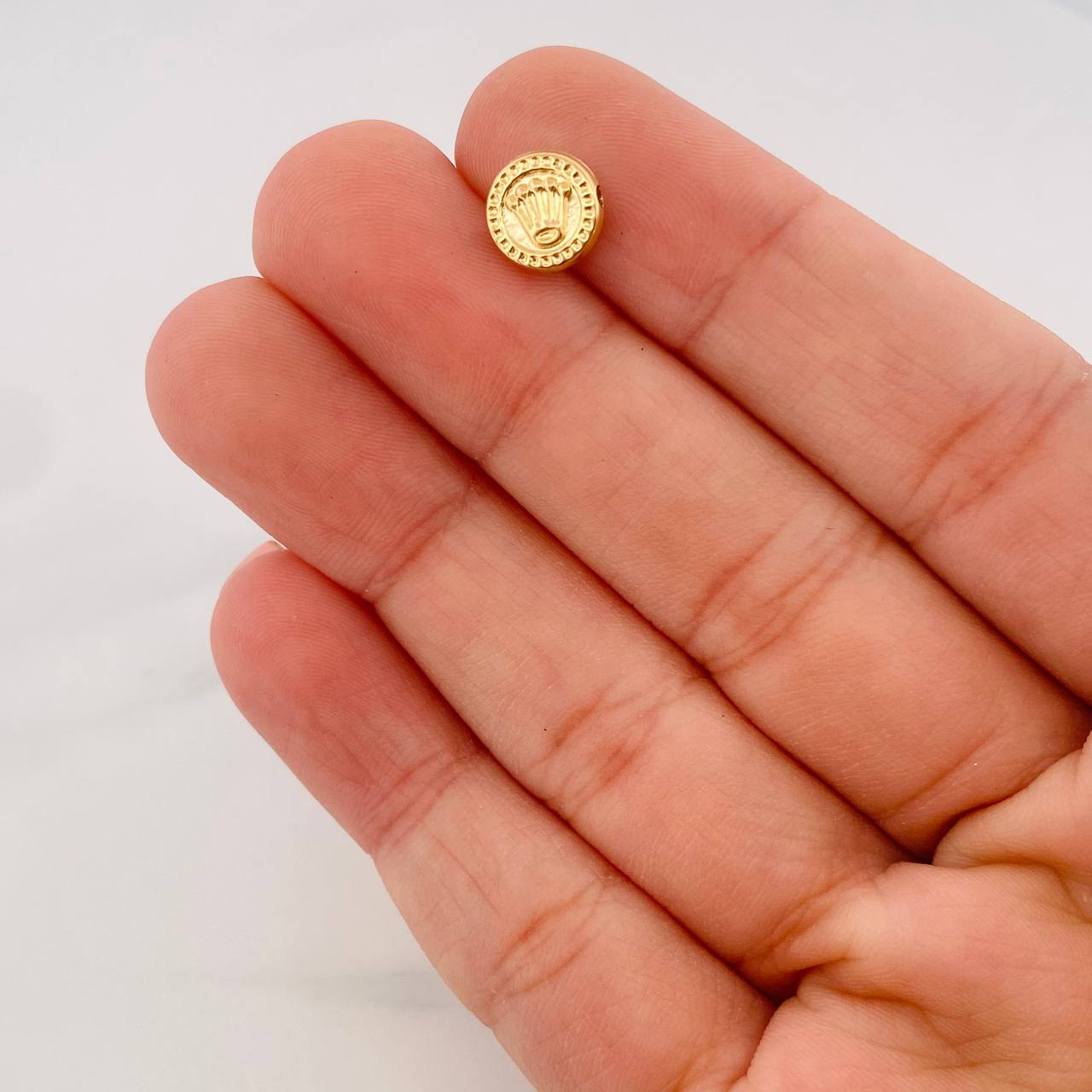 Charm Crown 0.3g / 1/4 in Yellow Gold 18K