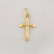 Cross Pendant 0.35g / 3/4 in Yellow Gold 18K