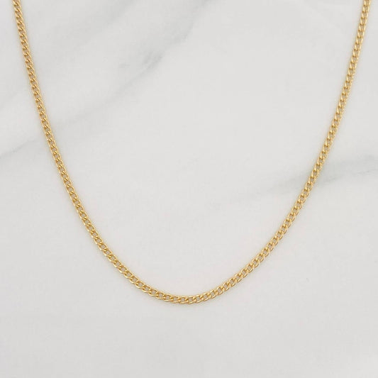 Cuban Links 2.5g / 24 in / 2.18mm Yellow Gold 18K