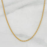 Cadena Lazo 1.1g / 24 in / 1.15mm Oro Amarillo 18K
