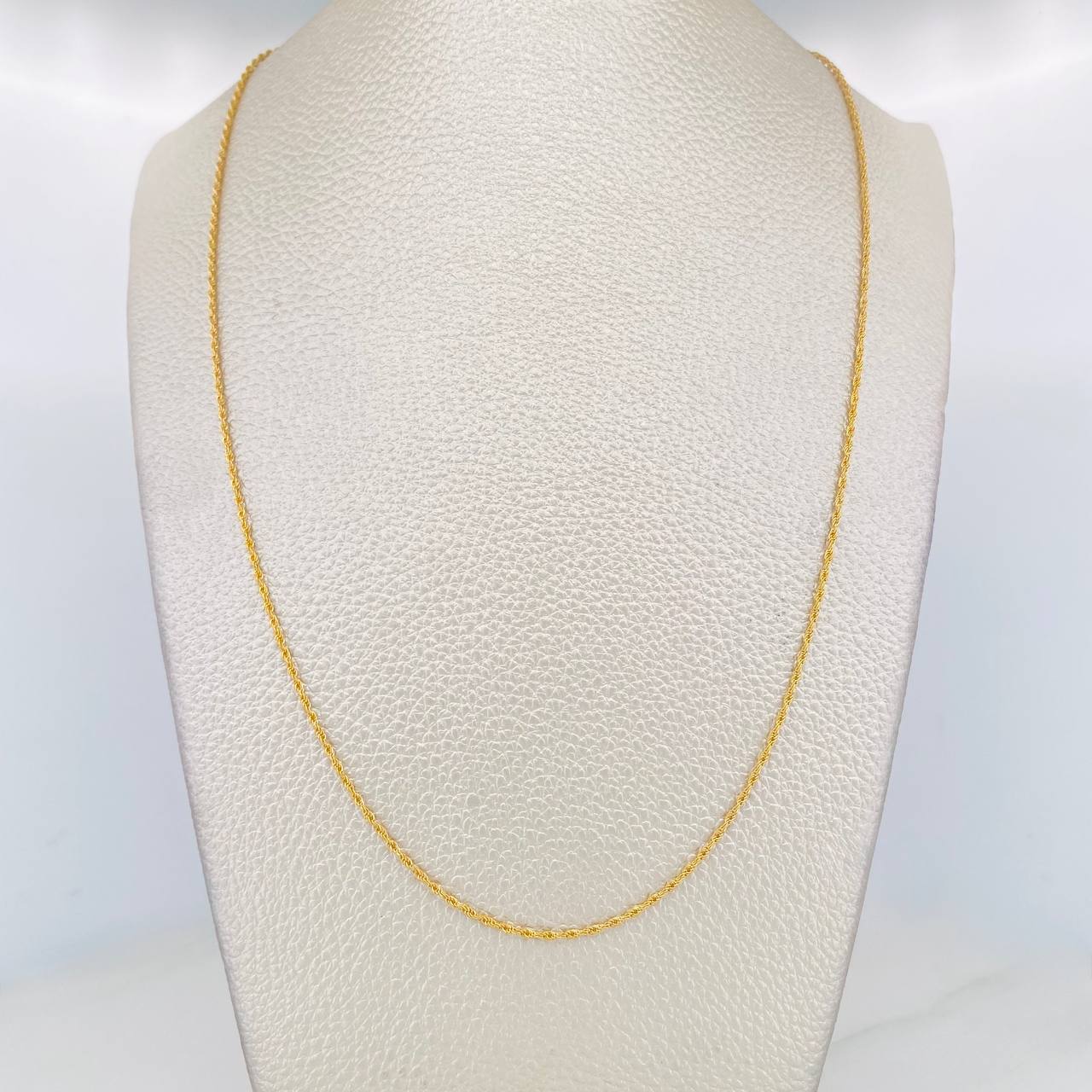 Rope Chain 1.05g / 24 in / 1.15mm Yellow Gold 18K