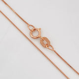 Cadena Veneciana 1g / 20 in / 1.35mm Oro Rosa 18K