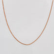 Cadena Veneciana 1g / 20 in / 1.35mm Oro Rosa 18K