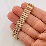 Pulso Chino 20.05g / 8 1/2 in / 10.9mm Tres Oros 18K