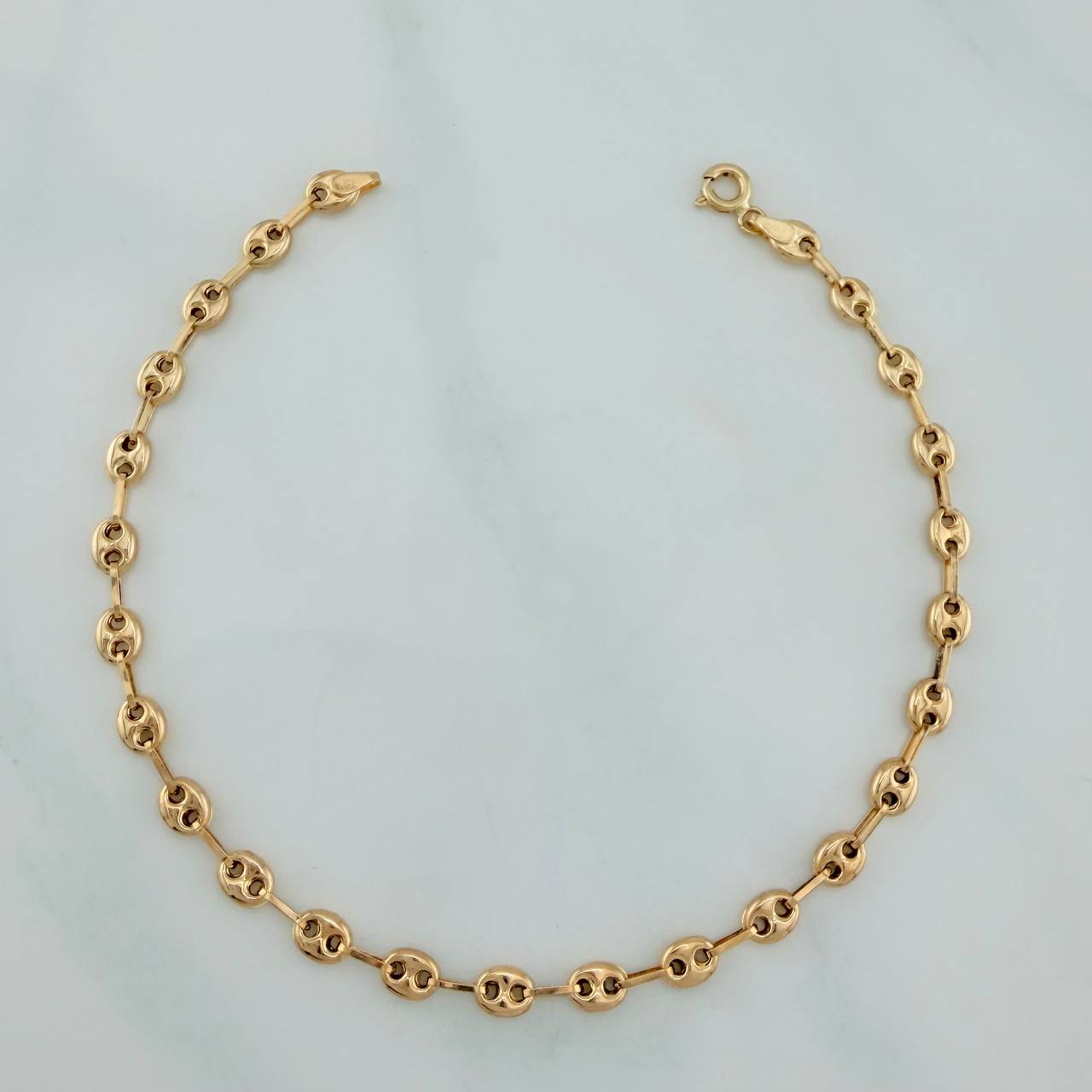 Pulso GC 2.75gr / 8 1/4 in / 4mm Oro Amarillo 18K %