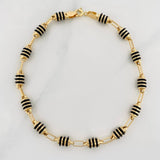 Pulso Rustico Barril 4.7g / 8 1/4 in / 4.2mm Oro Amarillo 18K