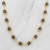 Cadena Rustica Barril 13.7g / 26 in / 4.2mm Oro Amarillo 18K
