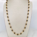 Cadena Rustica Barril 13.7g / 26 in / 4.2mm Oro Amarillo 18K
