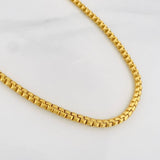 Venetian Chain Infinito 21.15g / 26 in / 3mm Two Yellow White Golds 18K