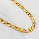 Figaro Chain 38.3g / 28 in / 8.14mm Yellow Gold 18K