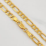 Figaro Chain 10.35g / 24 in / 4.92mm Yellow Gold 18K